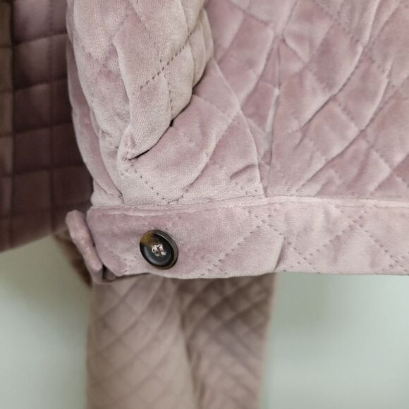 Ghospell Velour Quilted Joggers Pants Medium - Picture 5 of 8